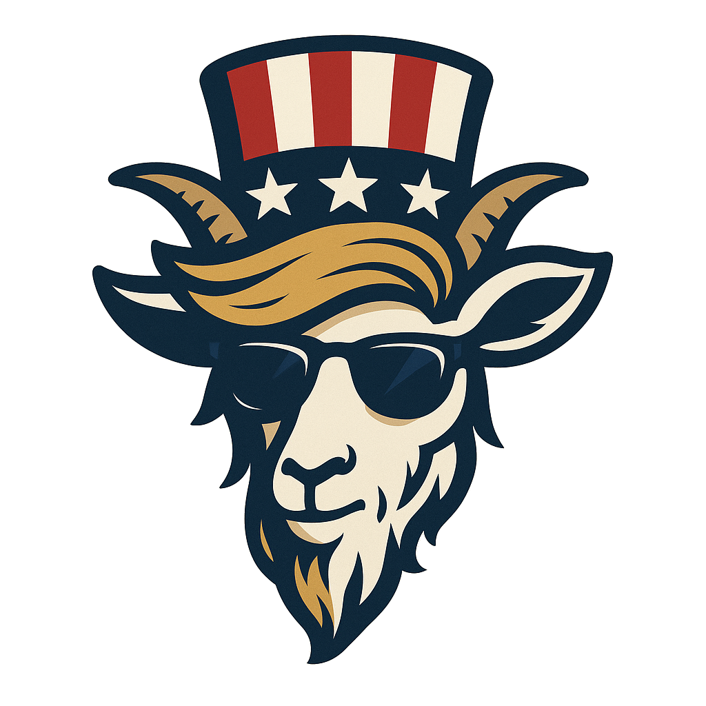 Trump the G.O.A.T. Logo